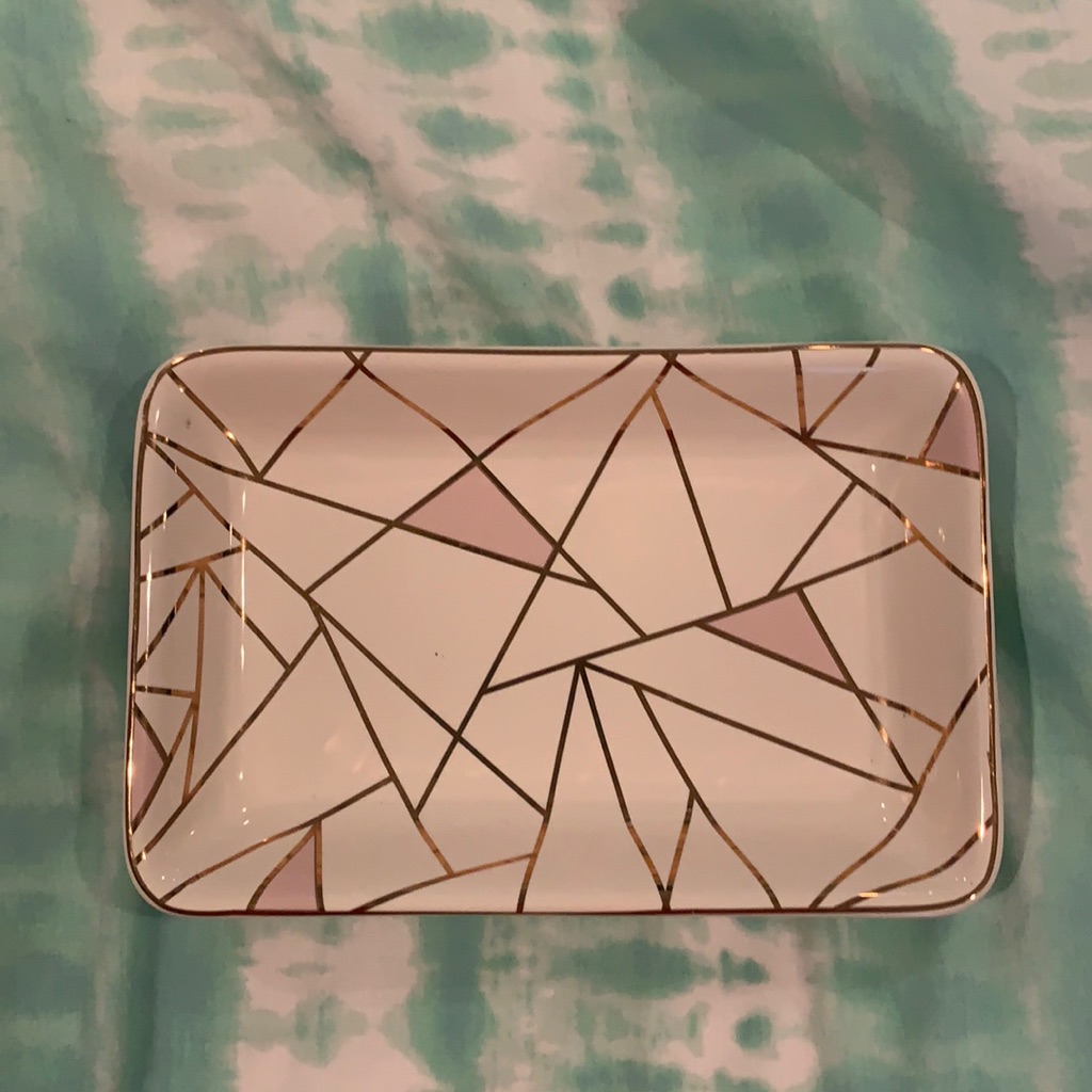 Summer & Rose Geometric Jewelry Tray